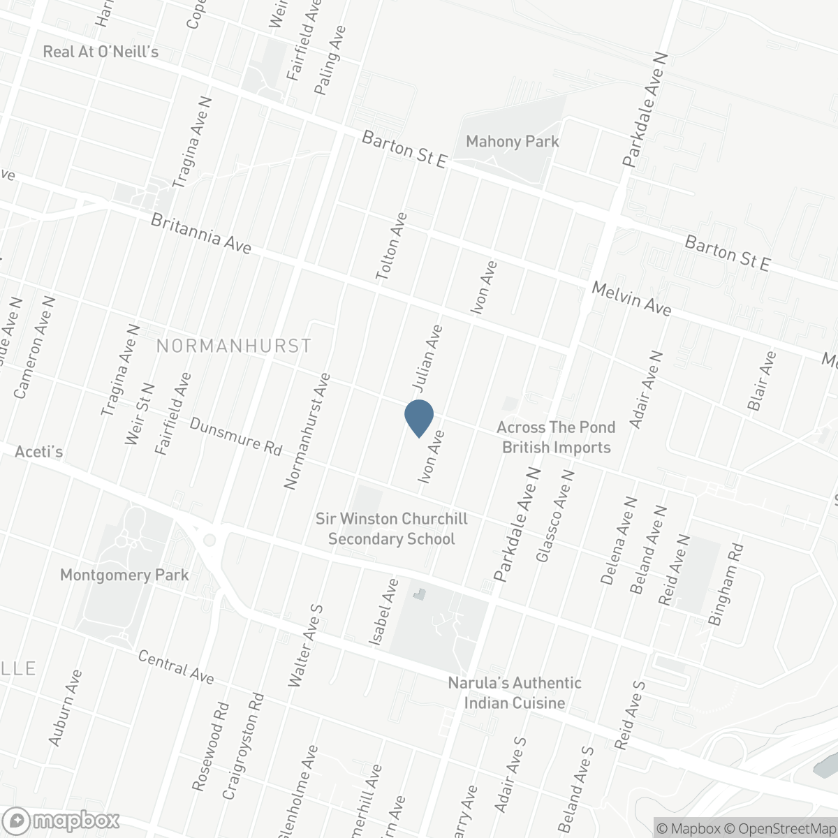 118 JULIAN AVENUE, Hamilton, Ontario L8H 5R7